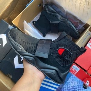 Champion Shoes Rally LockDown Black Size 5Y